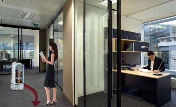 Appareil robotisé avec algorithmes SLAM et IRT pour un service précis