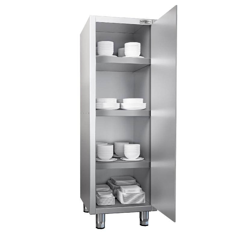 Armoire haute inox P 600 x H 1800 -1 porte battante_4