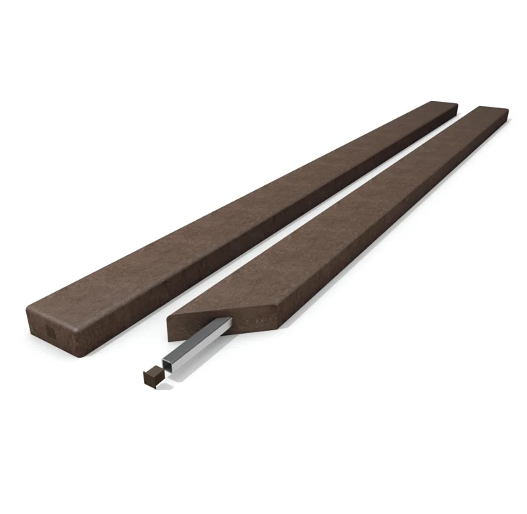 Banc plastique recyclé Silaos®6 lames_4