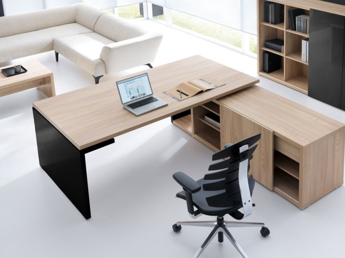 Bureau de direction MITO - élégant et réglable en hauteur électriquement, avec finitions haut de gamme_4