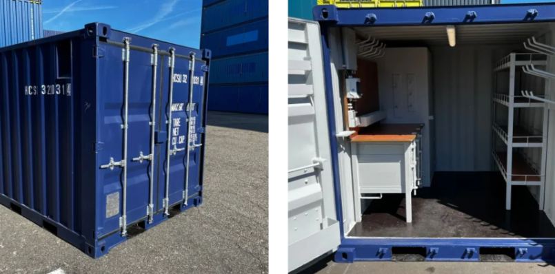 Container 10/20/40 pieds modifié/transformé/aménagé sur mesure_0