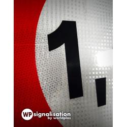 Panneau prescription temporaire BK12 - Limitation de hauteur - Exclusivité WPSignalisation_4