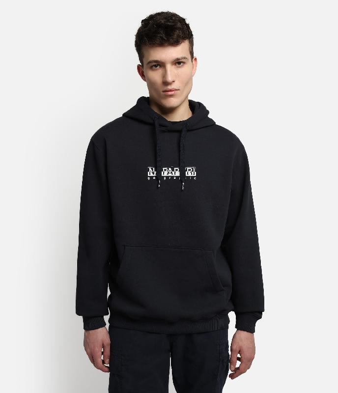 Sweat à capuche B-Box - Réf: NP0A4GBE - Napapijri - 80% coton / 20% polyester avec logo sur l'avant_4