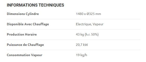 G15.35 - Sécheuse-repasseuse GMP SRL - Cylindre 1480 x Ø325 mm - Performances supérieures et finition exceptionnelle_4
