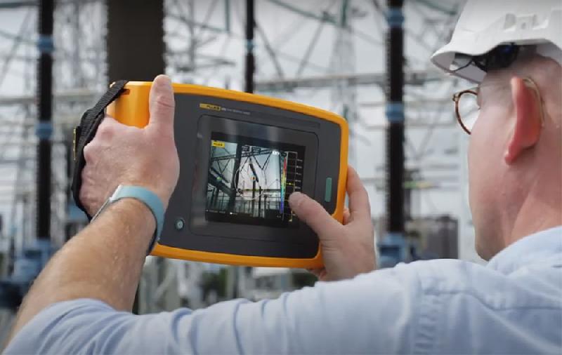 FLK-II910 - Caméra acoustique à ultrasons Fluke ii910 pour détection des fuites d'air comprimé, gaz, vapeur et décharges partielles_4