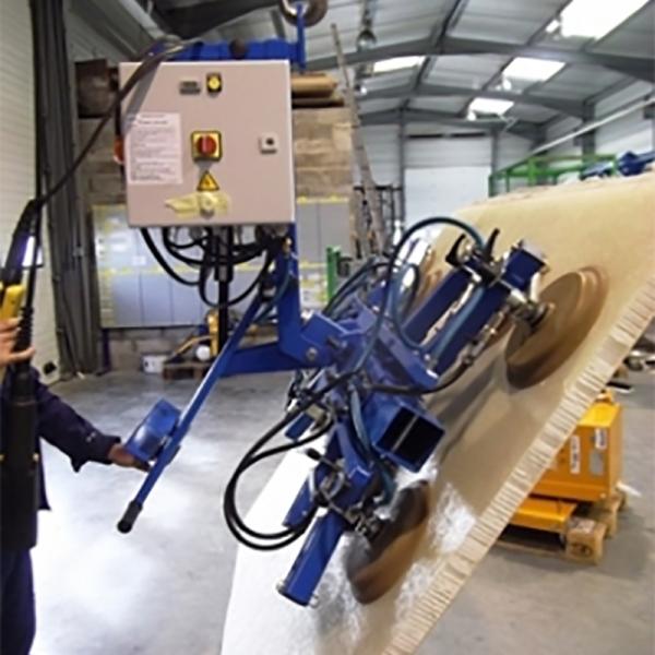 Palonnier à ventouse pour matériaux composites, mélaminé, céramique, fibre de verre, bois et autres matériaux_4