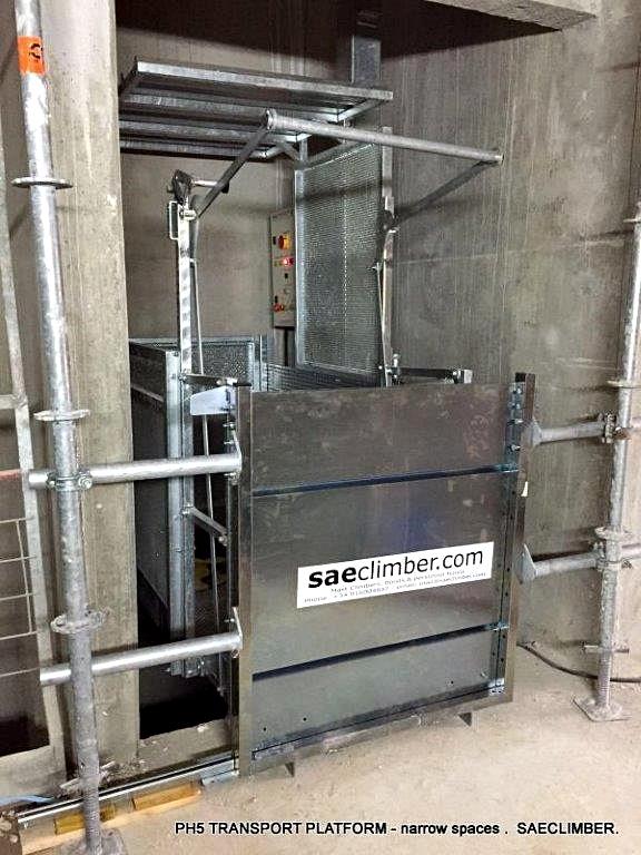 Plateforme de transport PH5 - Monte-charges pour personnes et matériaux - Hauteur 100 m, charge 600 kg_4