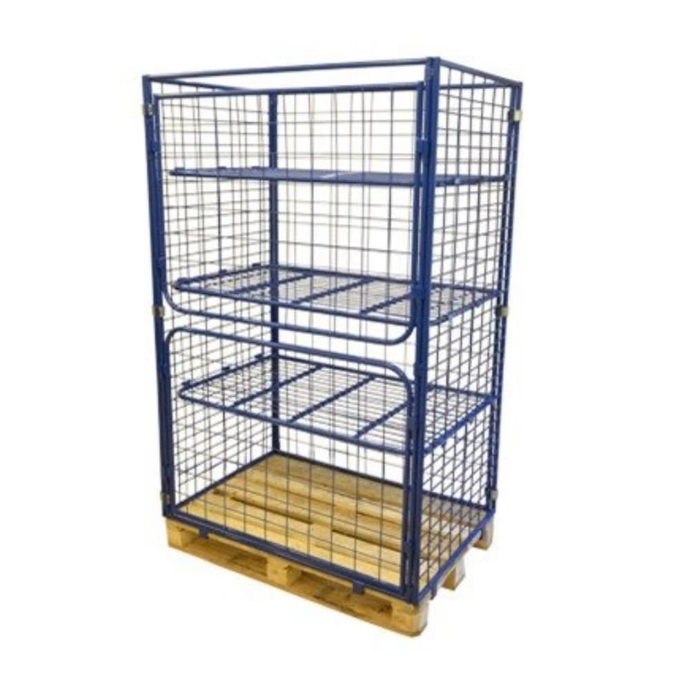 Rehausse palette acier 800×1200 hauteur 1800 mm_4