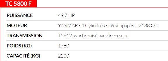 Tracteur Antonio Carraro avec prise de force indépendante