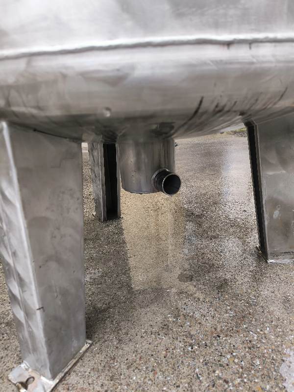 Cuve inox 316 de 300 litres avec agitation - référence : c13620_4