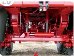 Remorque agricole avec châssis rigide et stable pour bennage