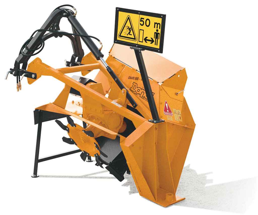 Cureuses de fossés et rigoleuses mono-biroue - dondi - vitesse d'avancement maximale jusqu'à 1.4 km/h_4