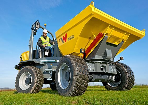 Dw60 dumper sur pneu - wacker neuson - 6000 kg_4