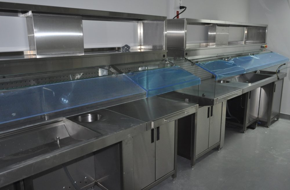 Table de Macroscopie en plusieurs largeurs - inox 316L - REF.: 4810_4