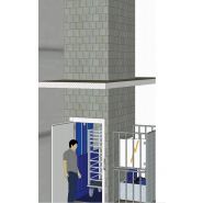 Plateforme modulable avec surface maximale de 3,15 m²