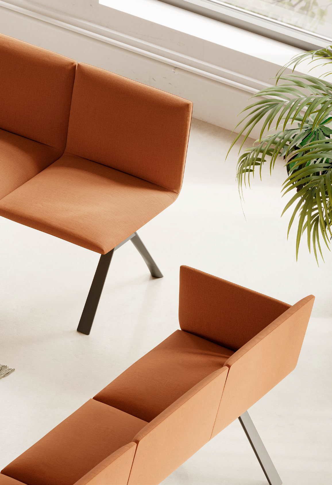 Banquette modulaire Slam-soft - système de poutres polyvalent pour espaces réduits_4