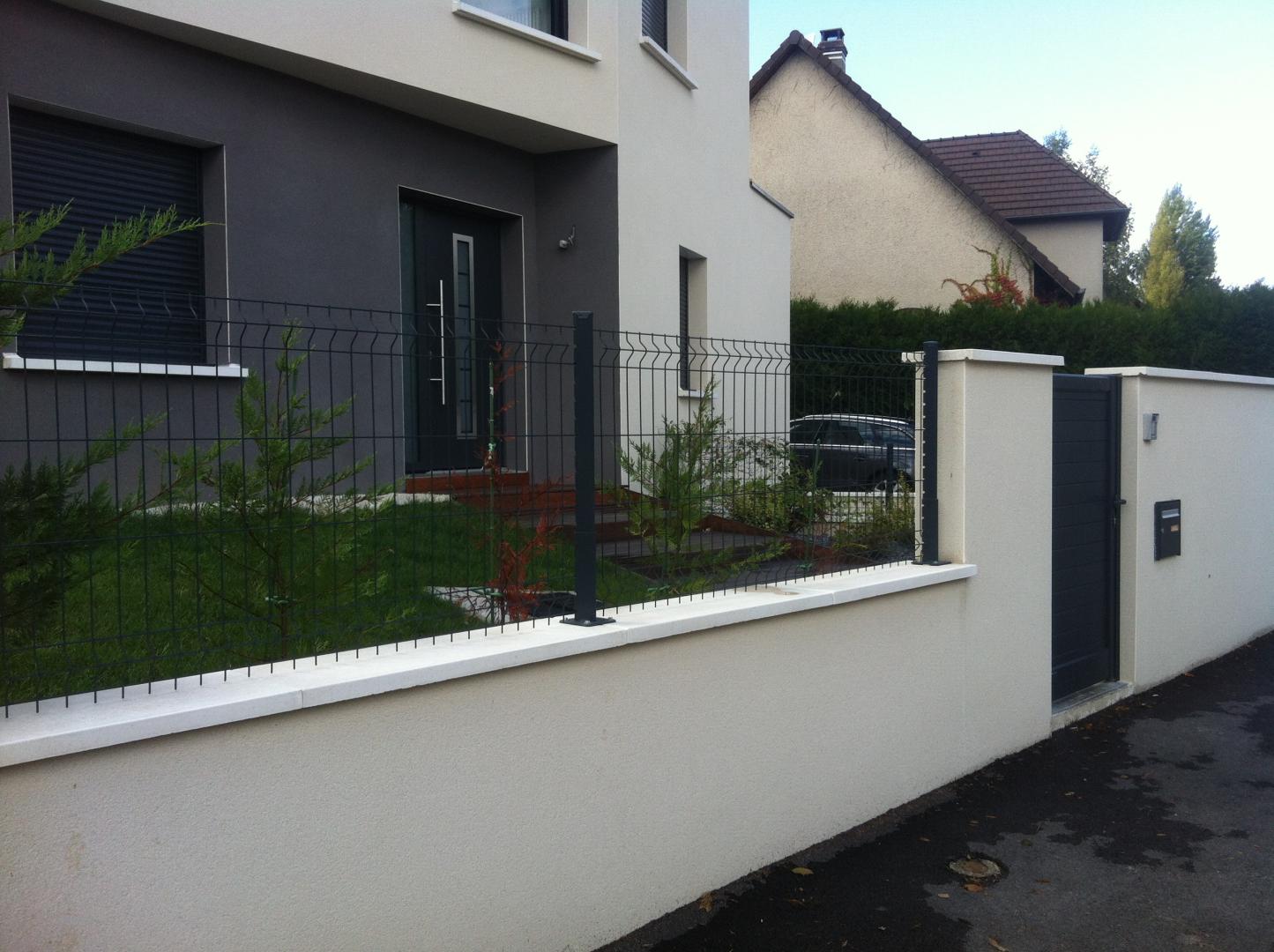 Clôtures grillagées - panneaux vert RAL 6005 - Panneaux Soudés Plastifiés sur fils Galvanisés_4