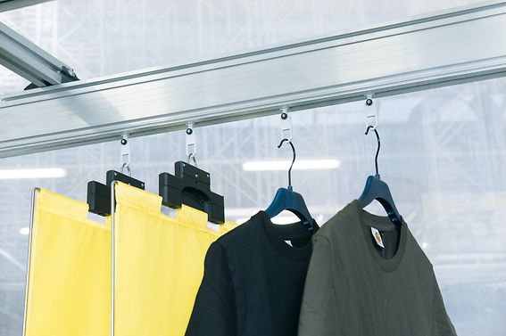 Convoyeur aérien intelligent pour e-commerce et distribution omnicanale - Pocket Sorter SSI Carrier_4