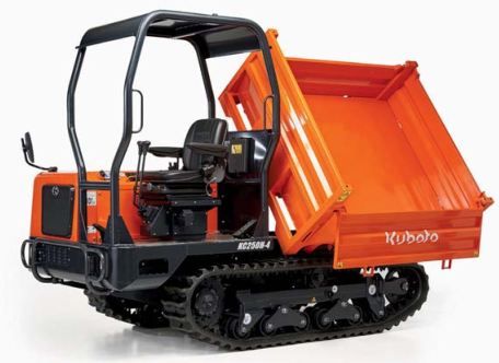 Mini-dumper Kubota KC250H-4 - 2500 kg - Benne trilatérale et moteur diesel 45.5CV_4