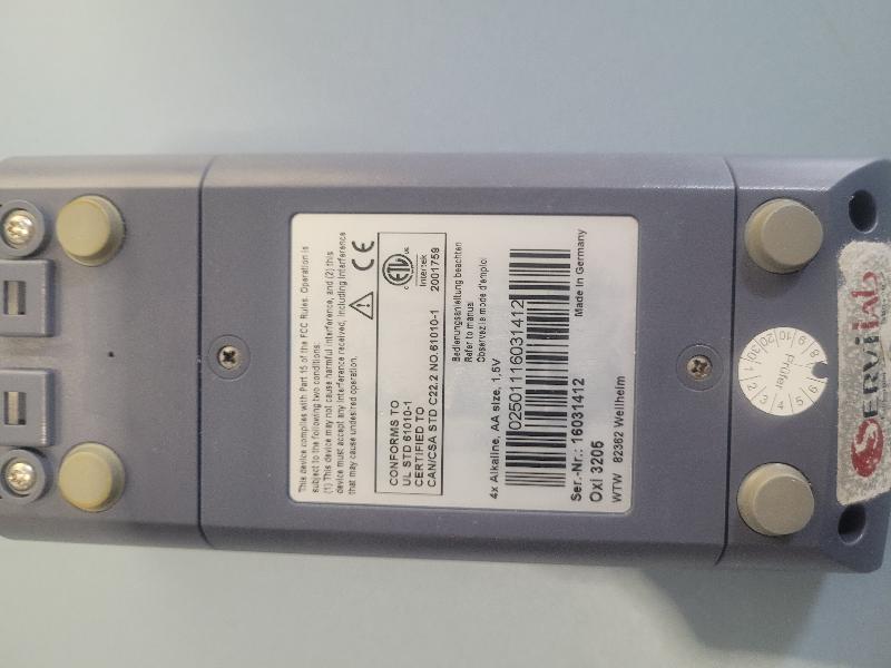 Oxymètre portable WTW OXI 3205_4