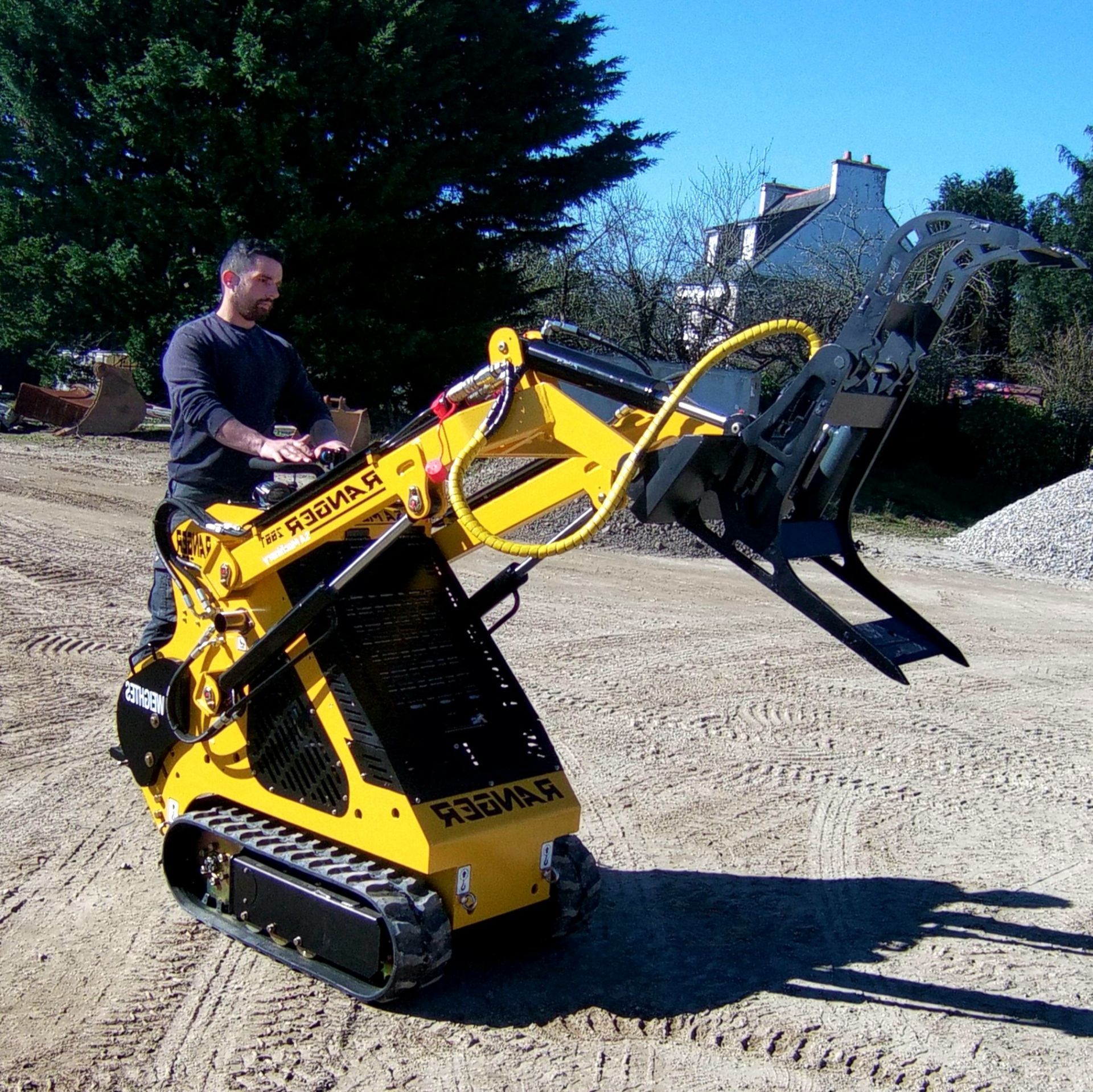 Ranger équipé de pompe hydraulique haute pression Permco