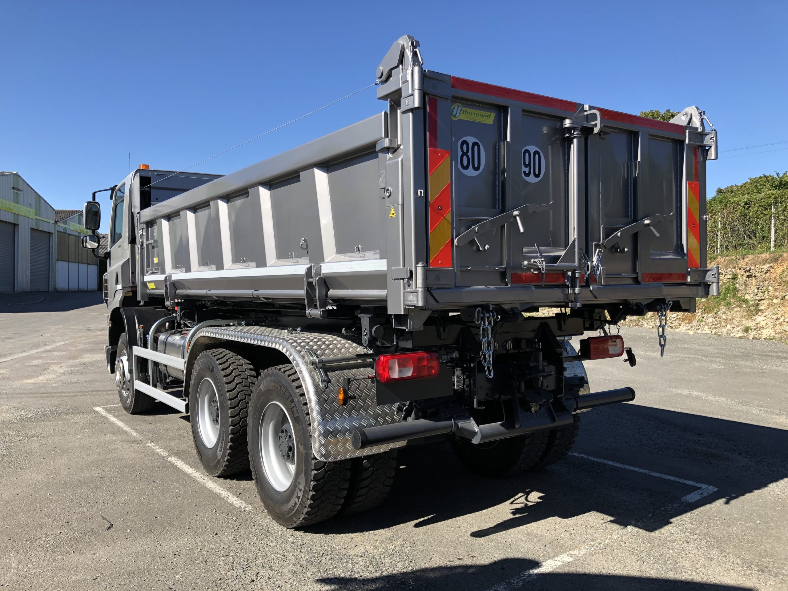 Bi-benne avec pompe hydraulique haute pression 50 ou 60 litres