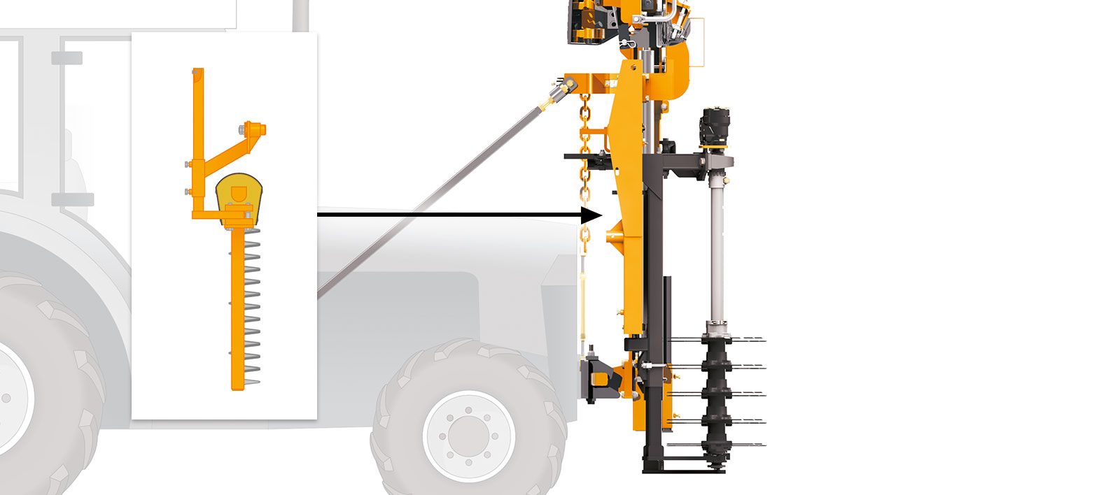 Disco pcd 00 - prétailleuse - pellenc - nombre de paire de disques biseautés écartement 100 mm: de 3 à 6_4