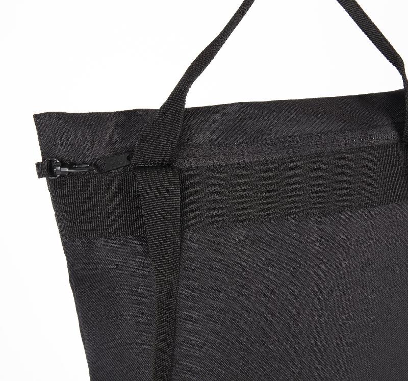 Sac à dos plat recyclé style urbain - 100% polyester 600DPU - Réf: KI0183 - Kimood_4