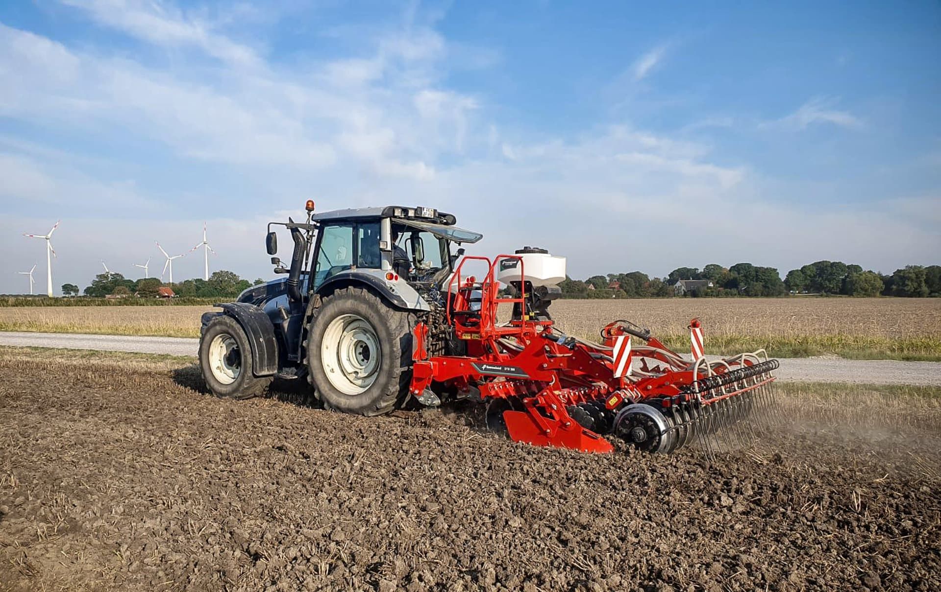 A-drill 200 - déchaumeurs à disques - kverneland - capacité de trémie 200l_4