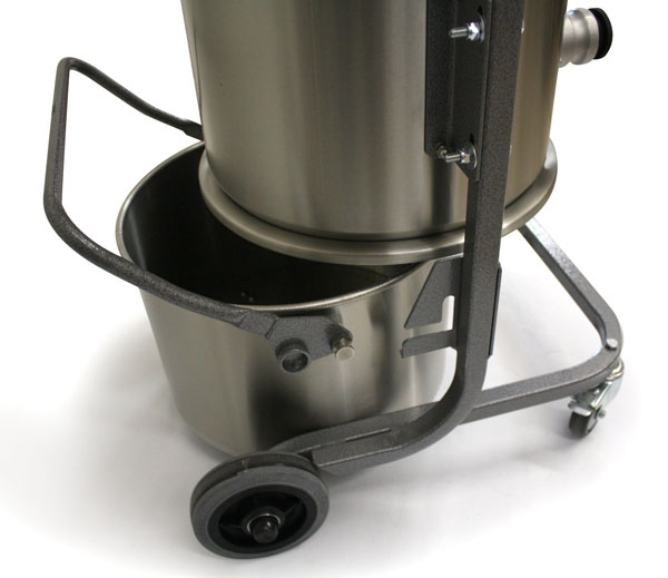 Aspirateur industriel HEPA H14 - récupération de poussières pour l'industrie alimentaire - 2D-25L (DT) MRP WT Series_4