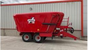 Sd 16vm - mélangeuse agricole double vis sans fin - capacité 16m3 - idéale pour grosses balles et aliments fibreux_4