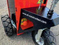 Timon articulé accompagnant iMOVE TA - Capacité de traction 1500 kg sur terrain plat - Moteur 24V / 800W - STI constructeur_4