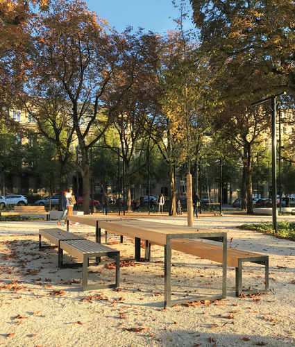 Banc élégant, durable et intemporel - PROMENADES - Husson international_4