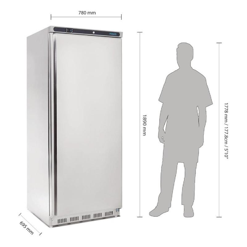 Armoire réfrigérée positive Inox - GN 2/1 - 600L | Polar - PC006_4