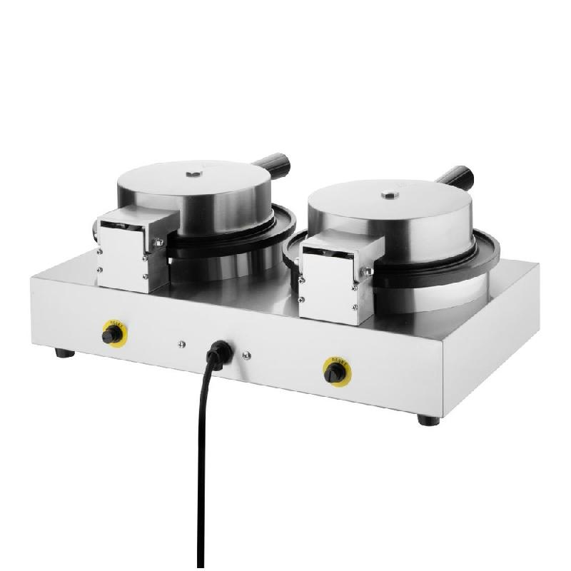 Gaufrier belge rond double Buffalo | Buffalo - CJ533_4