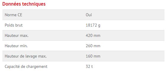 70039 - Cric à vérin hydraulique - BGS Technic - 32T - conception robuste pour poids lourds_4
