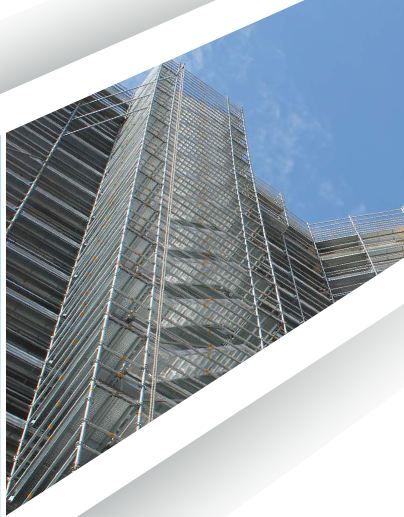 Échafaudage rapide et sécurisé Risk Free avec trois points d’accroche