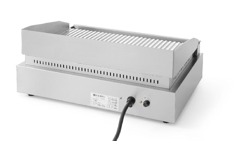 Grill Profi Line complètement rainuré 518x328mm HENDI_4