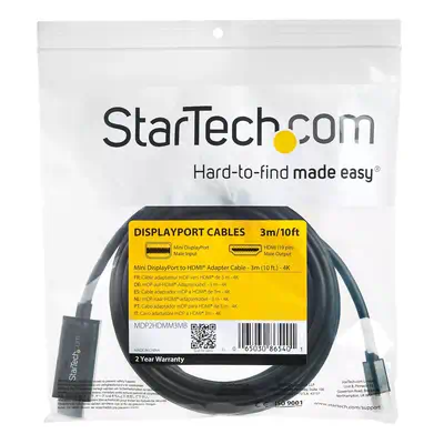 StarTech Cble adaptateur Mini DisplayPort vers HDMI de 3 m_4