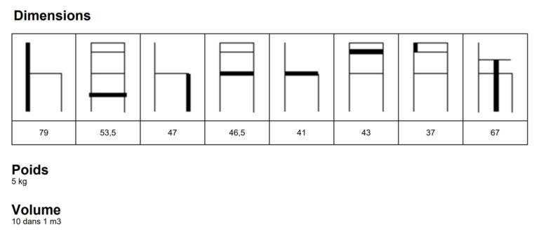 Chaise visiteur Marina - multi-usage - empilable - neuf - dossier respirant - piétinements anti-rayures_4