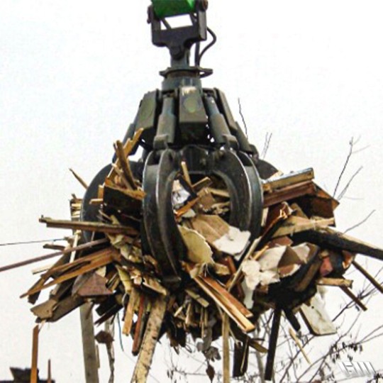 Grappin à ferraille Série GMPVT P - vérins verticaux - pour pelles hydrauliques lourdes 15 à 27 tonnes_4