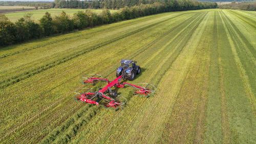 95130C PRO - Andaineur double rotor central Kverneland - Largeur de travail 10.00 à 12.50 m - ISOBUS_4