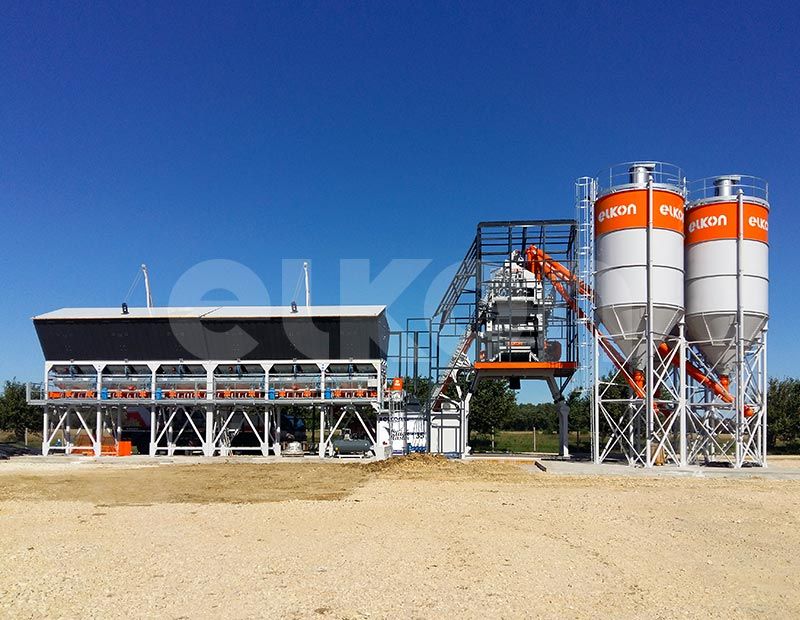 Elkomix-135 centrale à béton Elkon - 120 m3/h - Haute performance et maintenance facile_4