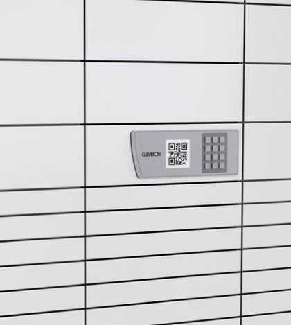 Cleveron 301 - Casiers à colis intelligents contrôlés par smartphone - Prise en charge de 1 à 100 colis par jour_4