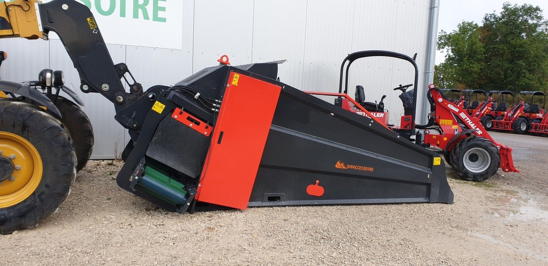 Bale master xl pailleuse agricole de logette - juraccessoire - longueur de caisse 2m70_4