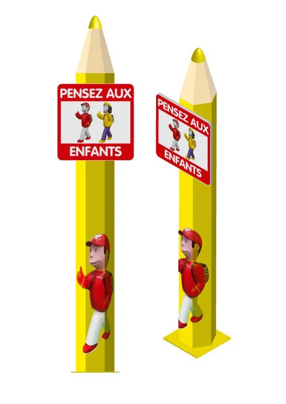 Totem ecole gros crayon_4