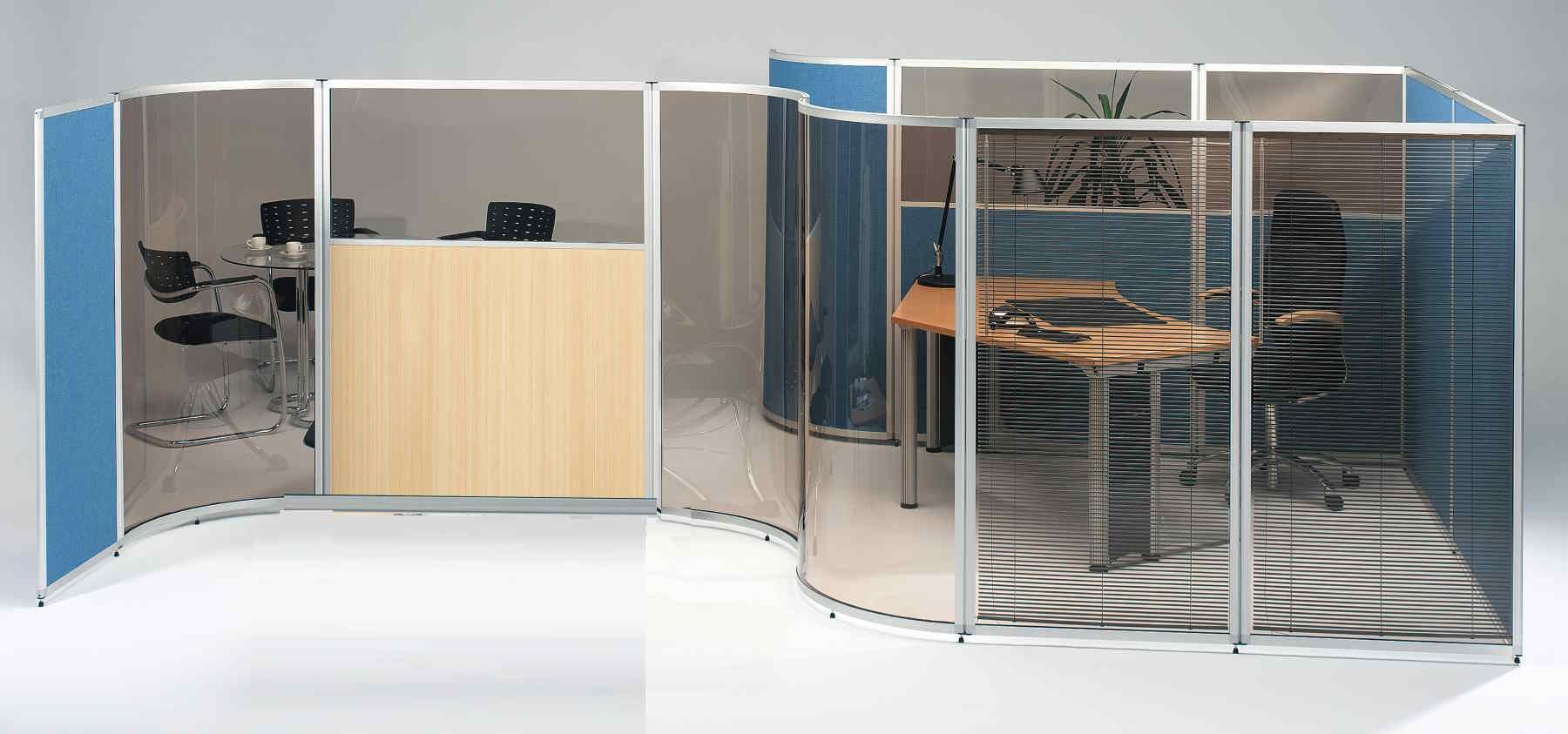 Cloison melamine, tissu ou acoustique REY_4