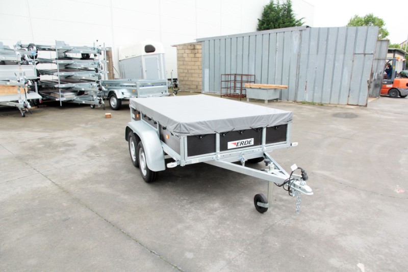 Remorque utilitaire sans frein économique multi-usages pour tous transports - Erdé Expert LC 252 bois - fabrication française soignée_4
