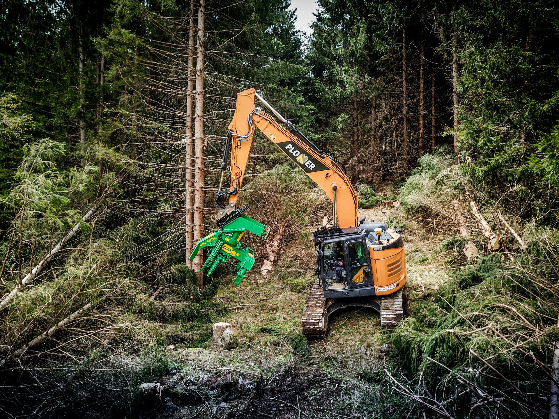 Sécateur WR pour travaux forestiers lourds