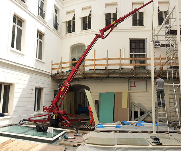 Mini-grue araignée mobile et compacte C6e - Charge 3000kg - Hauteur de levage 16.4m - Bi-motorisation diesel/électrique_4